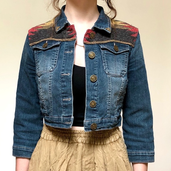 Jolt Denim and Wool Jacket, Size S - Picture 1 of 8